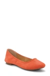 Lucky Brand 'emmie' Flat In Grenadine Leather