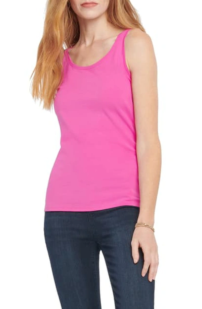 Nic + Zoe Stretch Tank In Orchid Petal