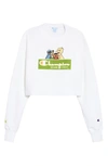 CHAMPION X SESAME STREET WE ARE SESAME CROP SWEATSHIRT,GF70551592