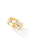 Messika Women's Move Romane 18k Yellow Gold & Diamond Ring In Yellow Gold