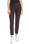 EILEEN FISHER STRETCH CREPE SLIM ANKLE PANTS,F0TK-P0696M