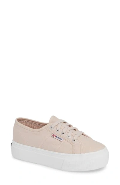 Superga Womens Nappaleaw Trainers Pink