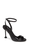 Jeffrey Campbell Angelic Ankle Strap Sandal In Black
