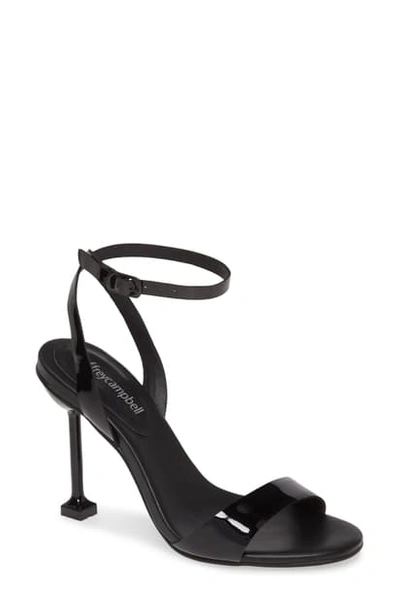 Jeffrey Campbell Angelic Ankle Strap Sandal In Black