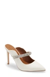 Kurt Geiger Duke 105mm Crystal-embellished Pumps In White