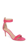 GIANVITO ROSSI ANKLE STRAP SANDAL,G60088-70RIC-CAM