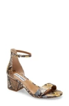 Steve Madden Irenee Ankle Strap Sandal In Yellow Multi