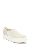 Vince Women's Warren Slip-on Platform Linen Sneakers In Linen