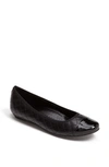 Vaneli Serene Womens Quilted Slip On Round-toe Shoes In Black Nappa/ Black Patent