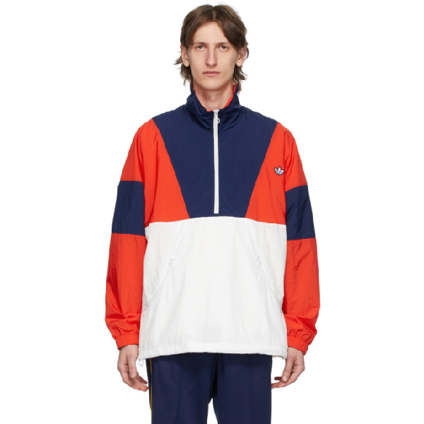 adidas originals colorblocked track jacket
