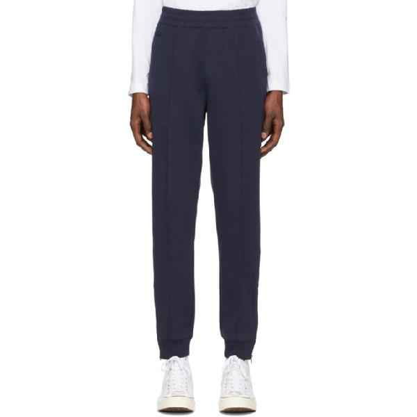 lacoste navy track pants