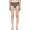 NEIL BARRETT NEIL BARRETT BLACK THUNDERBOLT SWIM BRIEFS