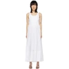 MARKOO WHITE 'THE PLEATED' DRESS
