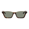 SAINT LAURENT SAINT LAURENT TORTOISESHELL SL 365 DYLAN SUNGLASSES