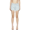 GRLFRND BLUE DENIM HELENA SHORTS