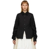 COMME DES GARÇONS COMME DES GARCONS BLACK CUT-OUT SLEEVE SHIRT