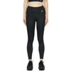 JORDAN JORDAN BLACK LOGO LEGGINGS