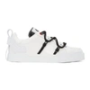 Dolce & Gabbana Dolce And Gabbana White Insert Portofino Sneakers In 89697biancn