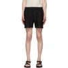 SECOND / LAYER SECOND/LAYER BLACK BOXER SHORTS