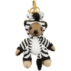 BURBERRY BURBERRY MULTICOLOR THOMAS BEAR KEYCHAIN