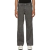 TANAKA TANAKA GREY WORK JEANS