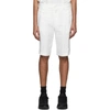 JUNYA WATANABE JUNYA WATANABE OFF-WHITE LINEN SERGE SHORTS