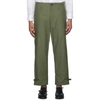 JUNYA WATANABE JUNYA WATANABE GREEN MILITARY CARGO PANTS