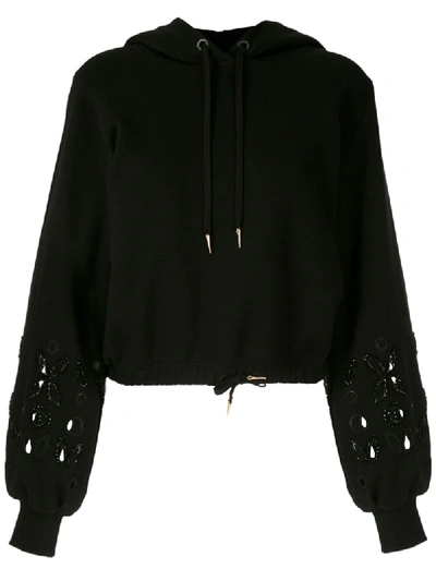 Andrea Bogosian Rocha Embroidered Sweatshirt In Black