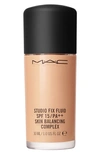 Mac Cosmetics Mac Studio Fix Fluid Foundation Broad-spectrum Spf 15 In Nc15 Fair Golden