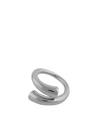 Federica Tosi Ring Tube In Silver Color