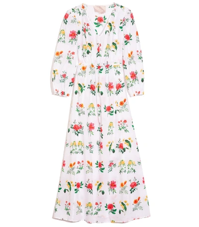 Gal Meets Glam Tabitha Dress In Rose/yellow In Multi | ModeSens
