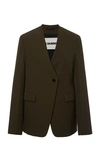 JIL SANDER MALCOLM WOOL BLAZER,784193