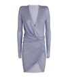 ALEXANDRE VAUTHIER CRYSTAL-STUDDED RUCHED MINI DRESS,15065790
