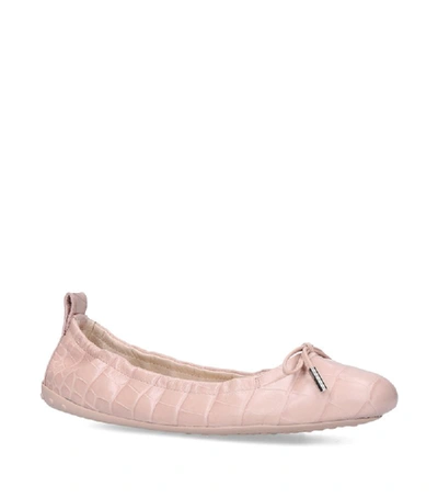 Tod's Leather Ballerina Shoes