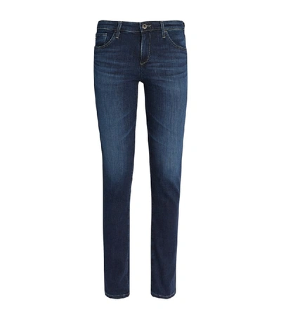 Ag Isabelle Straight-leg High-rise Jeans In 5+years+entropy