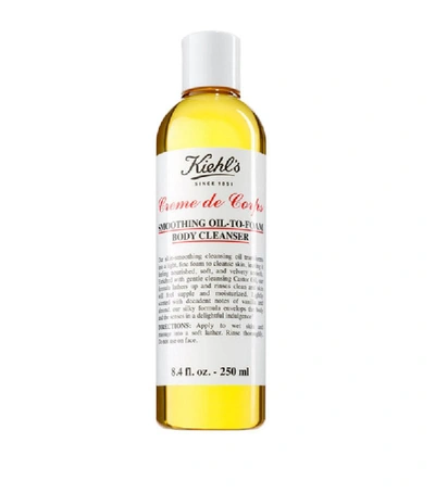 Kiehl's Since 1851 Crème De Corps Smoothing Oil To Foam Body Cleanser 250ml In White