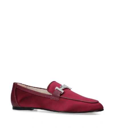 Tod's Satin Loafers
