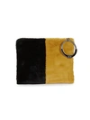 SAM EDELMAN MAVIS FAUX FUR ORGANIZER CLUTCH,0400011835510