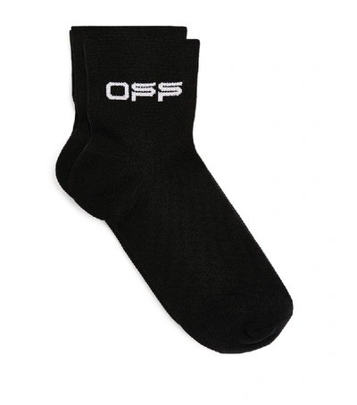 Off-white Logo Socks