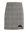 GANNI GANNI CHECK SKIRT,15239810