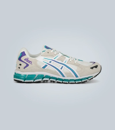 Asics Gel-kayano 5 360 Sneakers In White,royal Blue