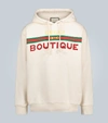 GUCCI BOUTIQUE PRINTED HOODED SWEATSHIRT,P00460097