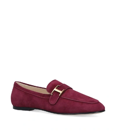 Tod's Suede Cuoio Loafers