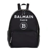 BALMAIN KIDS LOGO PRINT CHANGING BAG BACKPACK,15207790