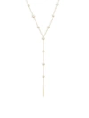 ADRIANA ORSINI CUBIC ZIRCONIA LIBERTY Y-NECK NECKLACE,0400095781347