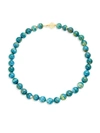 TARA PEARLS OPALINE GLASS BEADED CHOKER NECKLACE,0400099249140