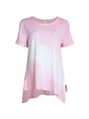 NANETTE LEPORE Asymmetric Tie Dye T-Shirt,0400012595208