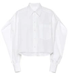 VALENTINO COTTON-POPLIN BLOUSE,P00462491