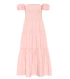 STAUD ELIO COTTON MAXI DRESS,P00483130