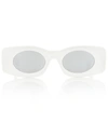 LOEWE PAULA'S IBIZA RECTANGULAR SUNGLASSES,P00458220